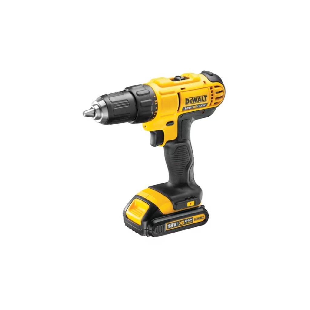 Dewalt 18V 1.5Ah 13Mm Li-Ion Çift Bataryalı Profesyonel Darbesiz Matkap/Vidalama