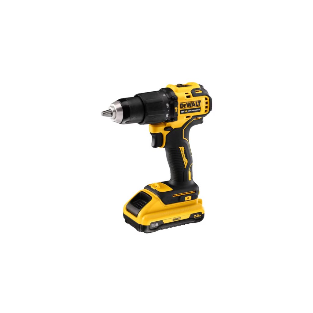Dewalt DCD709D2T-QW 18V 1.5Ah Kompakt Kömürsüz Akülü Darbeli Matkap